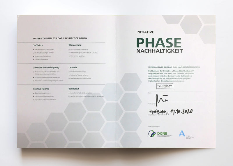 DGNB Deklaration Nachhaltigkeit